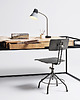 biurka Designerskie nowoczesne biurko K16 - dąb, czarny  - 160 cm 2