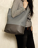 torby na ramię Shopper bag xl szara 1