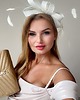 fascynatory Fascynator  ślubny  LA  VIE ecru  jasny /oraz  inne kolory 4