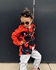 bluzy dla dziewczynki Bluza Dziewczynka DR.CROW Dog Lover 2