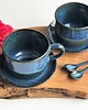 filiżanki Filiżanka ceramiczna  z łyżeczką  Zestaw dla dwojga 2