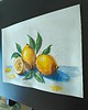 grafiki i ilustracje Obraz cytryny lato słońce akwarela Lemoniada 30x41 oprawiony 5