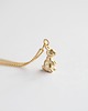 złote naszyjniki 16k Gold Plated Bunny Necklace 2