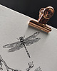 kalendarze i plannery Kalendarz BOTANICZNY letterpress z miedzią 6