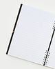 kalendarze i plannery NOTES GWIAZDOZBIORY CZARNE B5  160 stron  SZARE LINIE 3