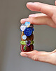 pierścionki - różne Pierścionek z kamienia naturalnego z sercem, agat + opalite, Chunky Jelly Ring 4