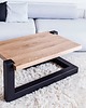 stoliki kawowe Stolik kawowy lity dębowy Drewno Design Loft Dąb 1