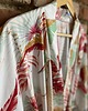 szlafroki damskie Szlafrok narzutka kimono w delikatny wzór 2