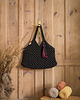 torby na ramię Makramowa torebka Beach Bag M czarny 1
