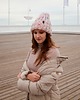czapki damskie Klasyczna kolorowa pastelowa czapka oversize z grubej wełny 3