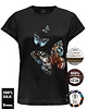 t-shirt damskie Jedwabny t-shirt 2Rebel "BUTTERFLY" 2