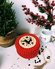dekoracje świąteczne Kosz prezentowy świąteczny z motywem renifera " Reindeer Gift Basket" 5