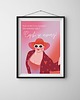 grafiki i ilustracje Plakat "Cycki se usmaż!" 1