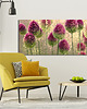 obrazy OBRAZ NA PŁÓTNIE - KWIATY CZOSNEK 150x60cm 1