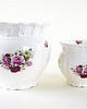 miski i misy Para porcelanowych waz z motywem róż, styl Art Deco, XX wiek 3