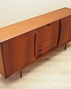 komody i szafki Sideboard tekowy, duński design, lata 70, produkcja: Dania 4
