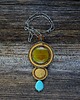wisiory Wisior Trzy Kamienie- soutache 6