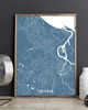 plakaty Mapa plakat - Gdańsk 1
