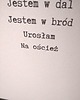 plakaty Plakat "Jestem" 1