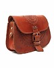 torby na ramię Torebka skórzana ręcznie robiona góralska Sol brązowa camelowa 1