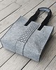 torby XXL Torba Filcowa XXL z kosmetyczką i etui - szara 5