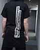 t-shirty męskie ISHIKAWA T-Shirt Unisex Długi Biały Nadruk 4