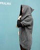 bluza bez kaptura damska Bluza z  dużym kapturem 1