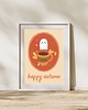 grafiki i ilustracje Plakat Happy Autumn 4
