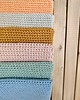 kopertówki WYPRZEDAŻ Szydełkowa torebka kopertówka - baguette Freska Handmade 8