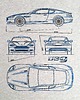 t-shirty męskie Koszulka ASTON MARTIN DB9 GRAY tshirt 1