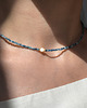 chokery Choker Kianit z Perełką 3