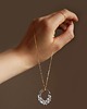 wisiory Szklany owalny wisiorek "Crystal II" 2