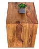stoliki kawowe Stolik, mini regał, półka Cube drewno sheesham 45cm 2