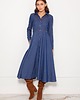 sukienki maxi damskie Długa, koszulowa sukienka, SUK190 jeans 1