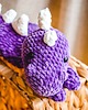 misie i maskotki Pluszowy Dinozaur, dinek na szydełku 4