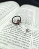 biżuteria męska Wisiorek miedziany z kryształem górskim I 2