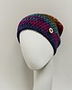 czapki damskie Gruba czapka beanie smerf kolorowa szydełkowa 1