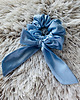 gumki do włosów Satynowa gumka do włosów scrunchie Błękit RÓŻNE MODELE 2