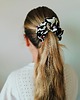 gumki do włosów Scrunchie do włosów, gumka do włosów z wiskozy Panterkowy pop MAXI 1