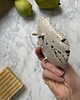 mydelniczki Ceramiczna Mydelniczka Muszelka Muszla Biała w Czarne Ciapki 5