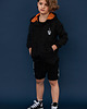 kurtki i płaszcze dla dziewczynki Kurtka SKULL ORANGE RAIN KIDS 1