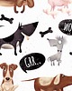 grafiki i ilustracje Pieski |print| A3 2
