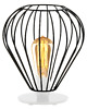 lampy stołowe Półokrągła lampka nocna druciana ZAKYNTOS LOFT 4