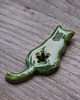 magnesy Ceramiczny magnes kot zielony 1