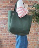torby na ramię Lazy bag Bukka zielona vegan oversize 4