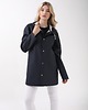 płaszcze damskie VANNSKJOLD płaszcz przeciwdeszczowy ELEGANCE navy blue 1