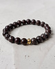 biżuteria męska Bransoletka męska Obsydian 4