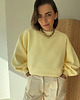 bluza bez kaptura damska Bluza Enjoyable butter yellow 7