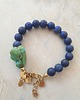 bransoletki z kamieni naturalnych Bransoletka ANTYK HEBE lapis lazuli, turkus, mosiądz 1