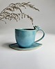 filiżanki Filiżanka ceramiczna  z twarzą  Morska 200ml 2
